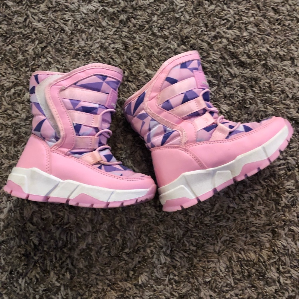 Pink and Purple Kids Boots